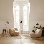 TrefleStool_GrashoppaFloorLamp_PachaLoungeChair_GrashoppaPendant_IOICoffeeTable_On.jpg