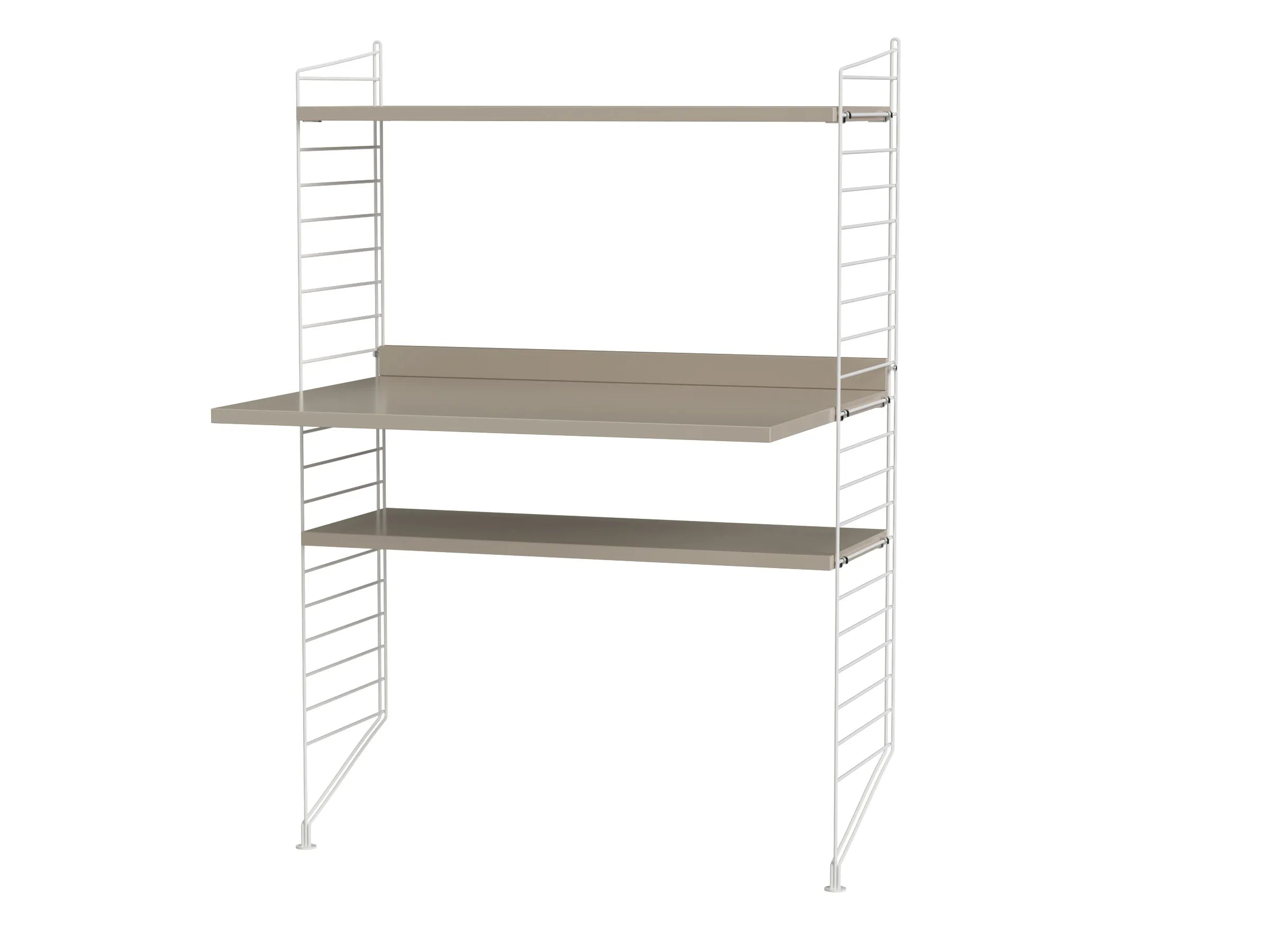 String samsetning – Skrifstofa H – Hvítt/Beige