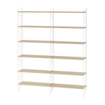 String samsetning – Stofa A – Hvítt/Askur