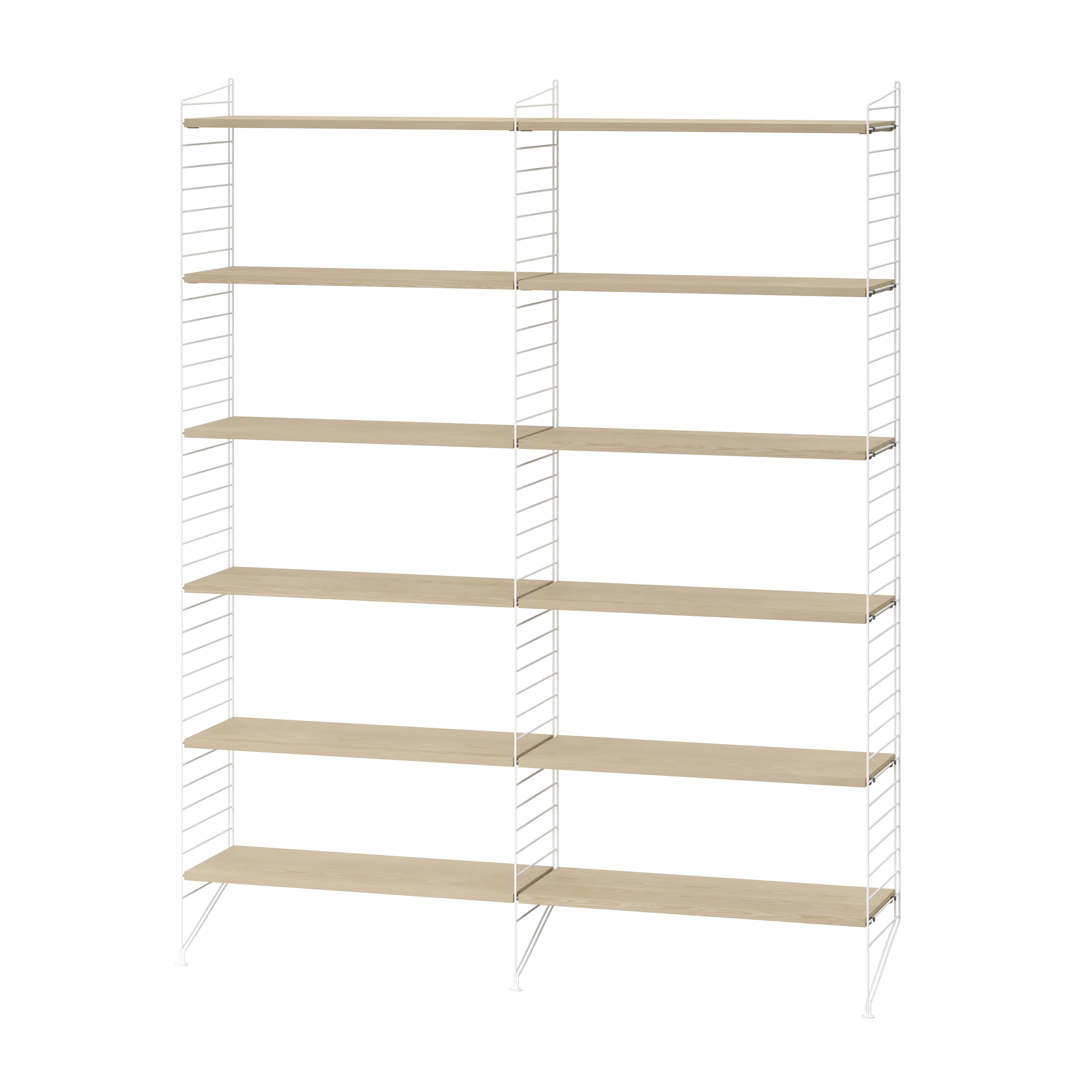 String samsetning – Stofa A – Hvítt/Askur