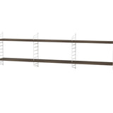 String samsetning – Svefnherbergi E – Hvítt/Hnota