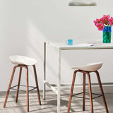AAS-32-High-white-shell-wb-lacquer-walnut-base_New-Order-High-Table-HT-8K-light-grey_Pao-Steel-Pendant-cool-grey.jpg