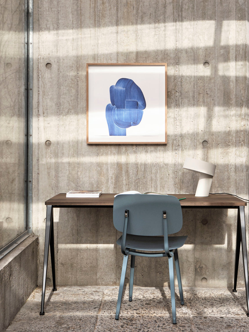 Pyramid Table 01 smoked oak tabletop black frame_Revolt ocean seat and back ocean steel base_Slant white.jpg