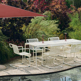 Terrazza Parasol Square off-white and burgundy_Palissade Cantilever Dining Armchair_Palissade Table L220 cream white_Host Portable Lamp.jpg