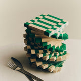 Pattern Napkin Cocktail off white and green_Sunday family.jpg