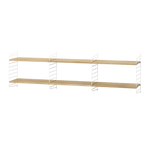 String samsetning – Stofa O – Hvítt/Eik