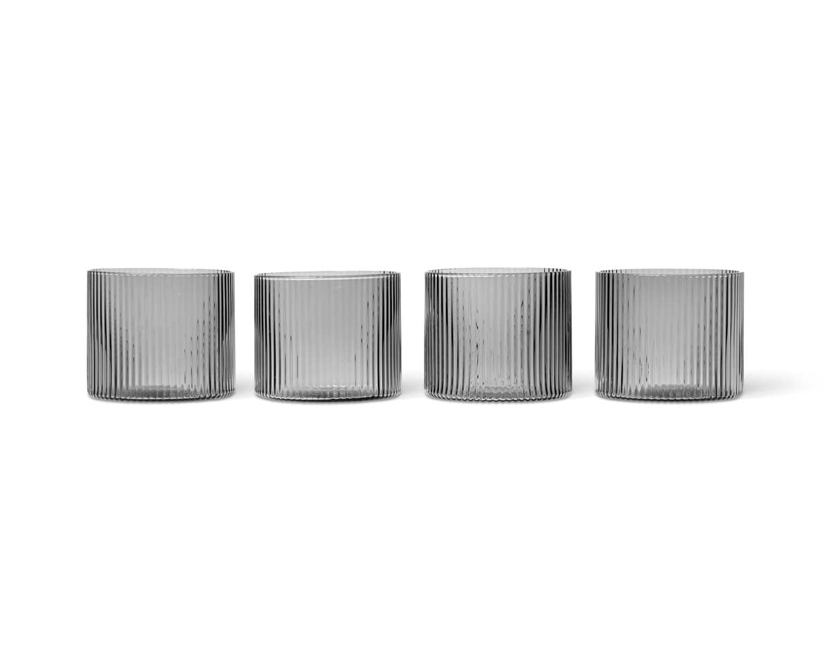 fermLIVING-RippleLowGlasses-SetOf4-SmokedGrey-pack-1.jpg