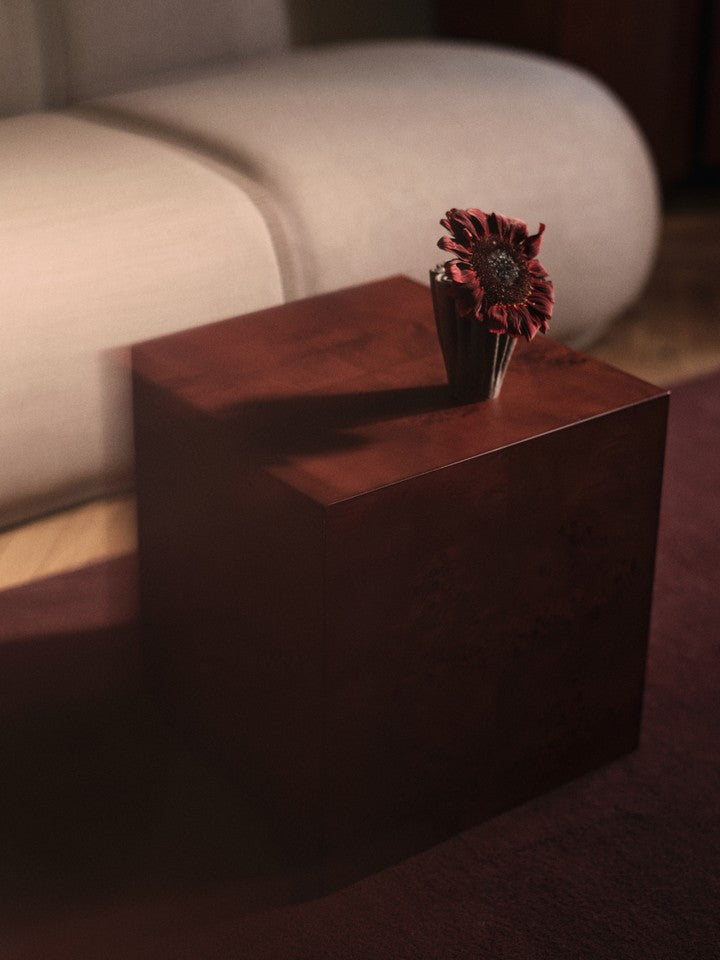 FermLiving_AW26_BurlCubeSideTable_DarkStainedBurl_1104273984_DedaliVase_H11_DarkBrown_1104274186.jpg