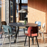 CPH 25 black lino black wb lacquer oak base_Pao Steel Pendant cool grey_Revolt granite grey seat and back beige steel.jpg