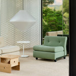 Amanta 1 Seater Osumi 27 bottle green shell_Wood Box Coffee Table oak_Paper Shade Diamond white.jpg