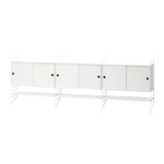 String samsetning – Stofa F – Hvítt/Hvítt