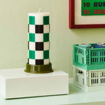 Column-Candle-M-off-white-and-green-and-black-check_Column-Candleholder-M-army-green_Colour-Storage-XS-chalk-white.jpg