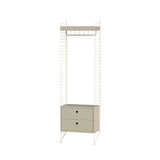 String samsetning – Forstofa M – Beige/Beige
