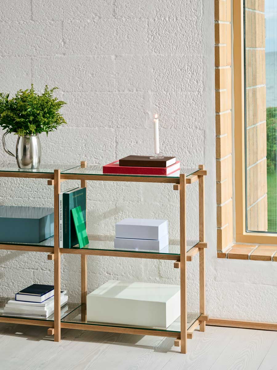 Woody-Shelving-Low-2.0-clear-glass-shelves-and-soaped-oak-frame.jpg