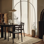 FermLiving_AW26_ArumArchedFloorLamp_Cashmere_1104274362_MokuriVase_H25_Clear_1104273887_BodaDiningChairWithArms_DarkStainedBeech_1104274250_UdoRug_200x300_Off-white-Black_1104273876_2.jpg