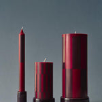 Pattern Candle_Column Candle S_L wine and bordeaux_Tube Candleholder S_Column Candleholder S_L bordeaux.jpg