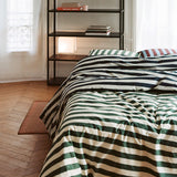 Ete Duvet Cover dark green_Ete Pillow Case Bordeaux and sky blue_Tapis Mat off white and lavender_New Order anthracite 02.jpg