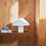 Pao Glass Table Lamp 350 white_Tray Table toffee.jpg