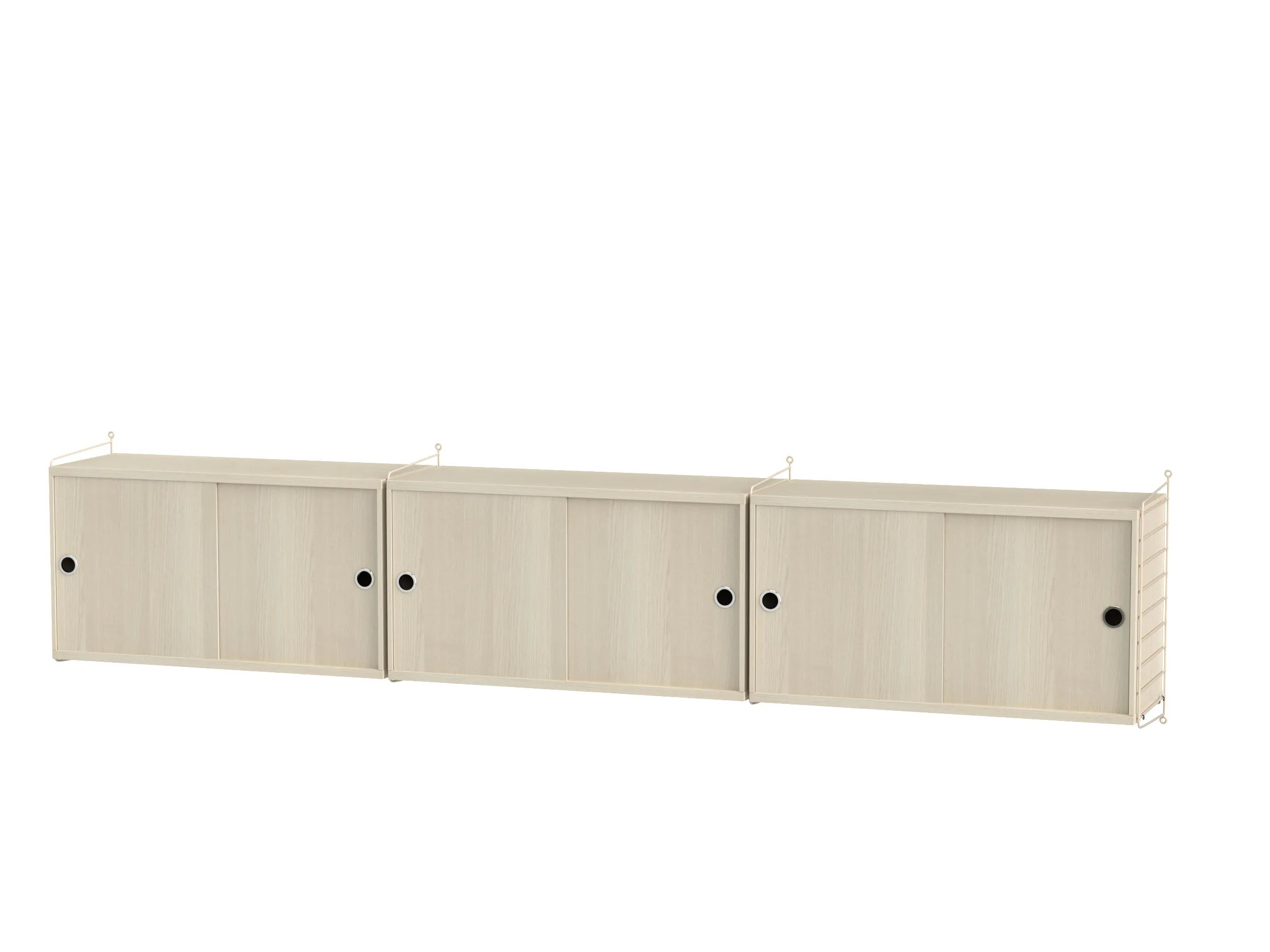 String samsetning – Stofa D – Beige/Askur