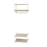 String samsetning – Forstofa E – Beige/Beige
