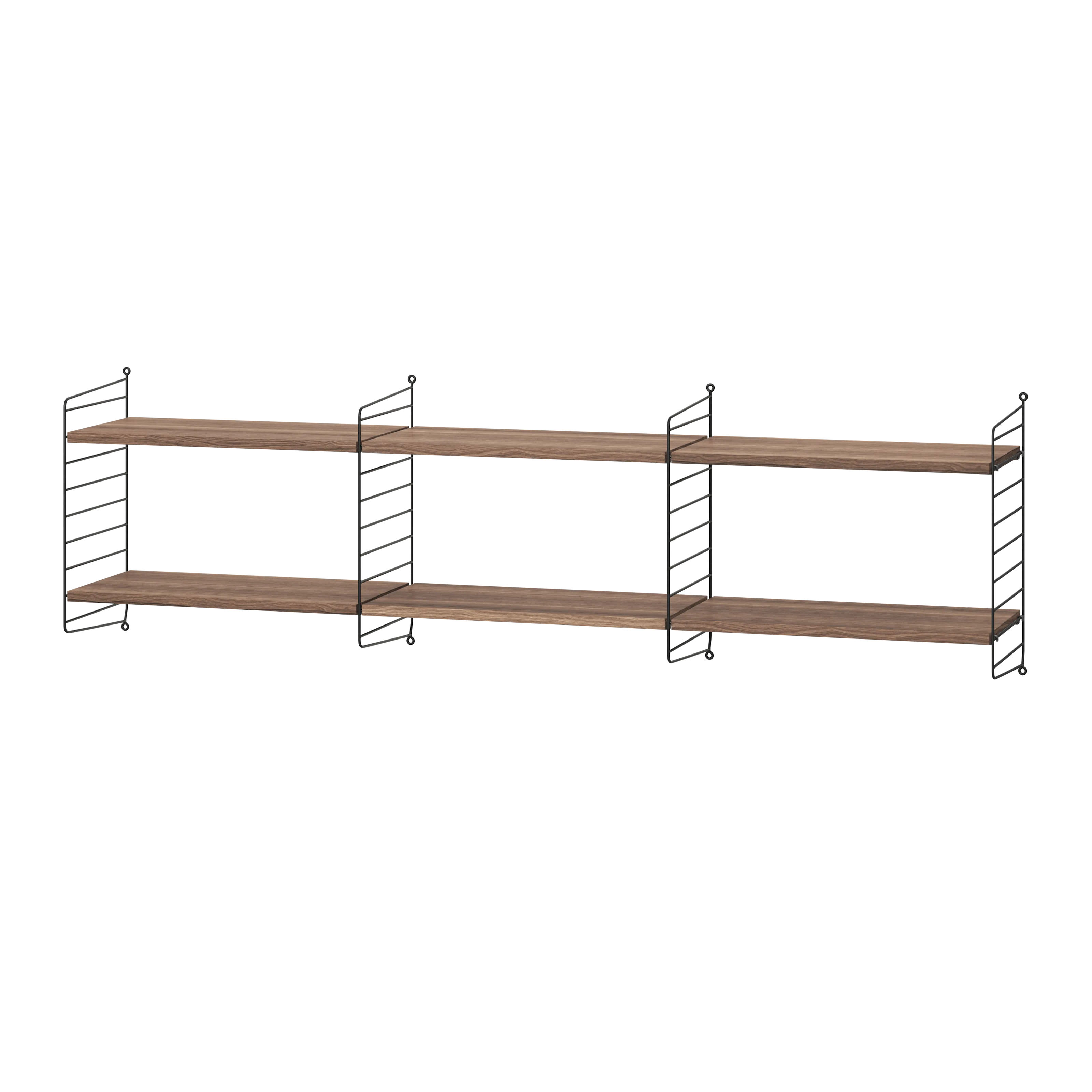 String samsetning – Stofa O – Svart/Hnota