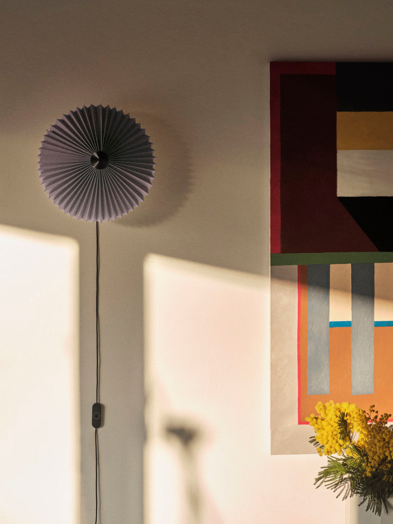 Matin Wall Lamp 380 lavender shade.jpg