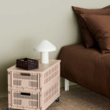 HAY-Colour-Crate-L_HAY-Colour-Crate-Lid-Plastic-L-powder_HAY-Colour-Crate-Wheels_Pao-Portable-cream-white_Outline-milk-chocolate.jpg