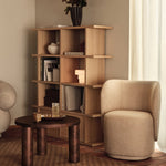 FermLiving_AW26_RicoClubSwivel_Vanir_Off-White-Honey_1104274598_1104274600_1104275008_BurlCoffeeTable_DarkStainedBurl_1104273985_TydraTray_35_MirrorPolished_1104274534_DedaliVase_H25_DarkBrown_1104274188_KonaBookcase_2x4_Natural_110427003.jpg