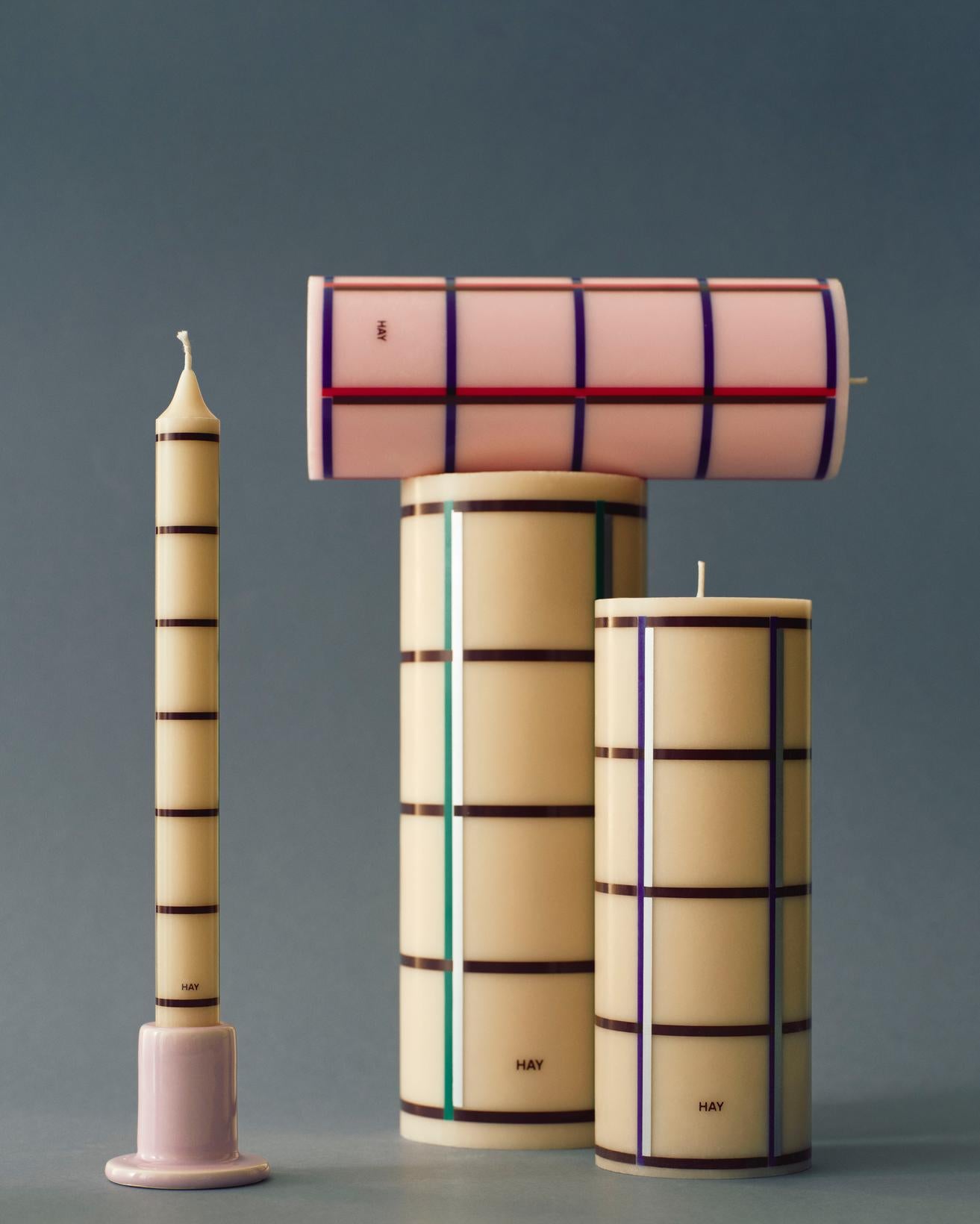 Pattern Candle_Coloumn Candle_Tube Candleholder pale pink (1).jpg