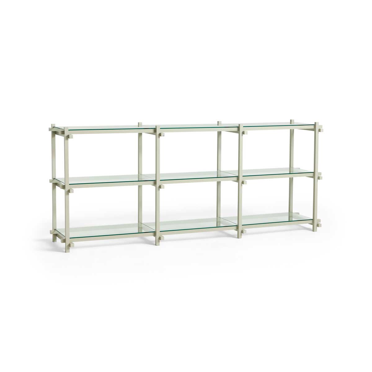 AE449-D230-AP38_Woody-Shelving-Low-2.0-clear-glass-shelves_smokey-grey-beech-frame.jpg