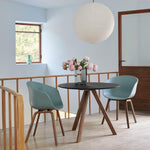 AAC 22 dusty blue 2.0 wb lacquer walnut base_CPH 20 Table black lino wb lacquer walnut base_Arcs Vase mirror.jpg