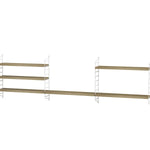 String samsetning – Barnaherbergi H – Hvítt/Eik