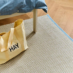 3 Colour Rug Soft turquoise_Shopper Bag Soft yellow_Fineline Bedlinen Blue.jpg