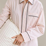 Fineline Long Nightshirt Soft pink_Fineline Bedlinen Ivory.jpg