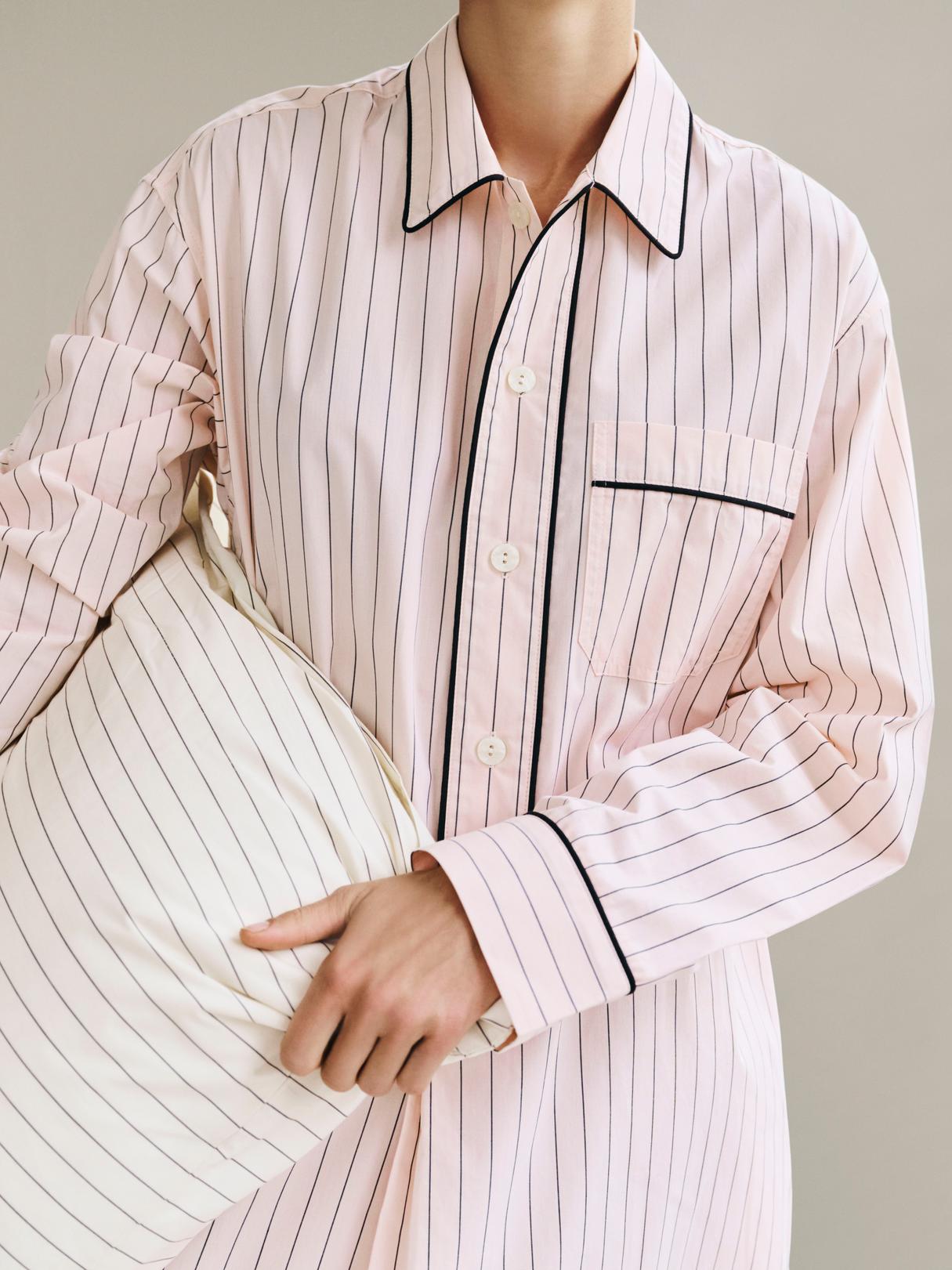Fineline Long Nightshirt Soft pink_Fineline Bedlinen Ivory.jpg