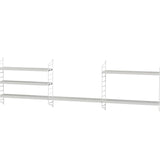String samsetning – Barnaherbergi H – Hvítt/Hvítt
