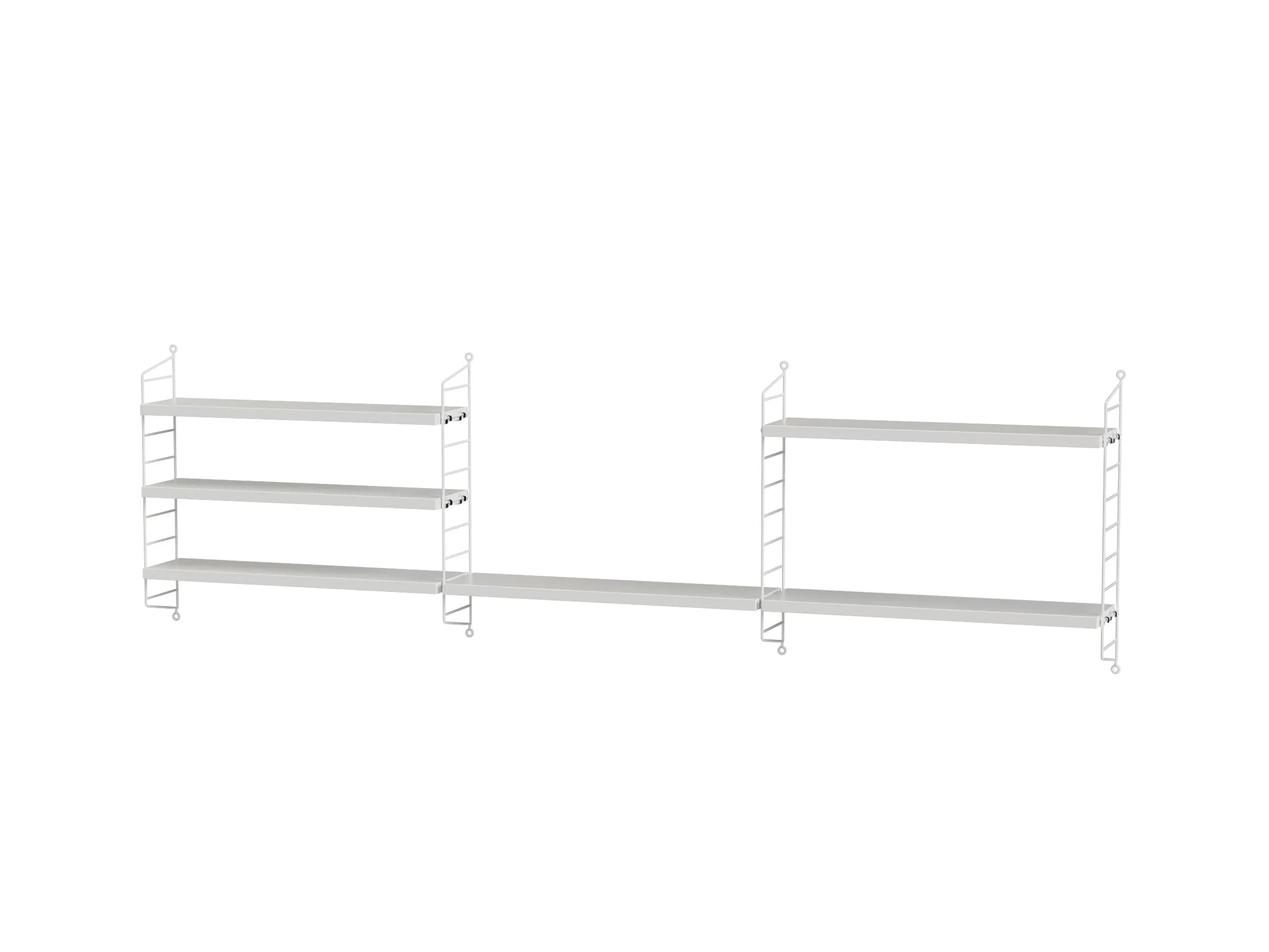 String samsetning – Barnaherbergi H – Hvítt/Hvítt