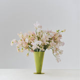 Conical Vase S light green and dark lime.jpg