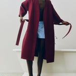 Waffle Bathrobe burgundy_Waffle Slippers Stripe Patrol blue.jpg