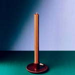 Disc Candleholder M Chestnut brown_Hexagon Candle.jpg