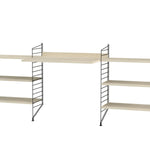 String samsetning – Skrifstofa D – Svart/Askur
