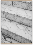 Plakat MARBLE STEPS 50x70
