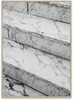 Plakat MARBLE STEPS 50x70