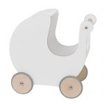 Dúkkuvagn SEBRA hvítur