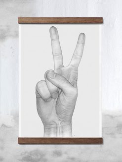 Plakat V HANDS 50x70---