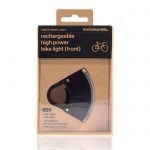 Framljós á hjól CURVE svart/svart