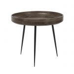 Borð BOWL Ø52 H46 L, grátt