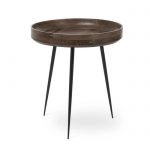 Borð BOWL Ø46 H52 M, grátt