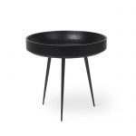 Borð BOWL Ø40 H38 S, svart