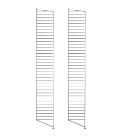 Uppistöður Gólf 200x30, 2/pk - Svartur